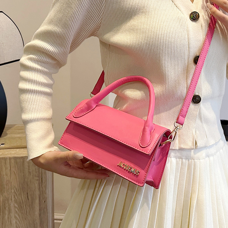 Bolsos de hombro transfronterizos, letras de estilo occidental para mujer, bolsos de alta calidad, tendencias de moda, bolsos de mensajero casuales simples y versátiles