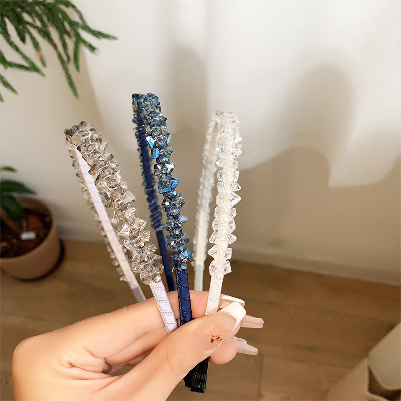 Sparkling Rhinestone Headband For Women - Elegant Hair Accessory_voghion.com
