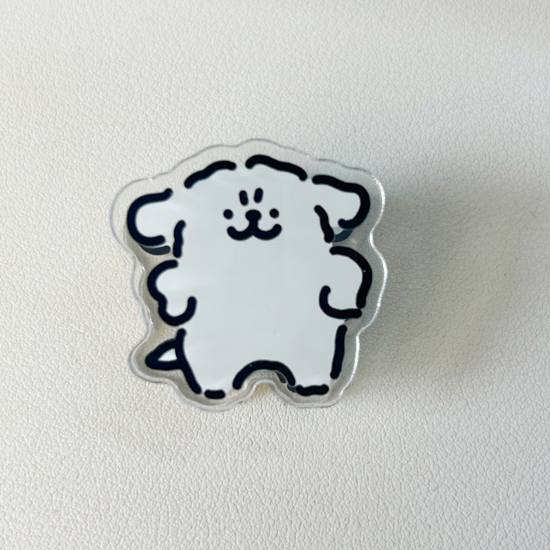 강아지 9-양면 클립