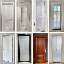 木门可订卧室门套装门实木复合门室内门房间铝镁厨房卫生间门