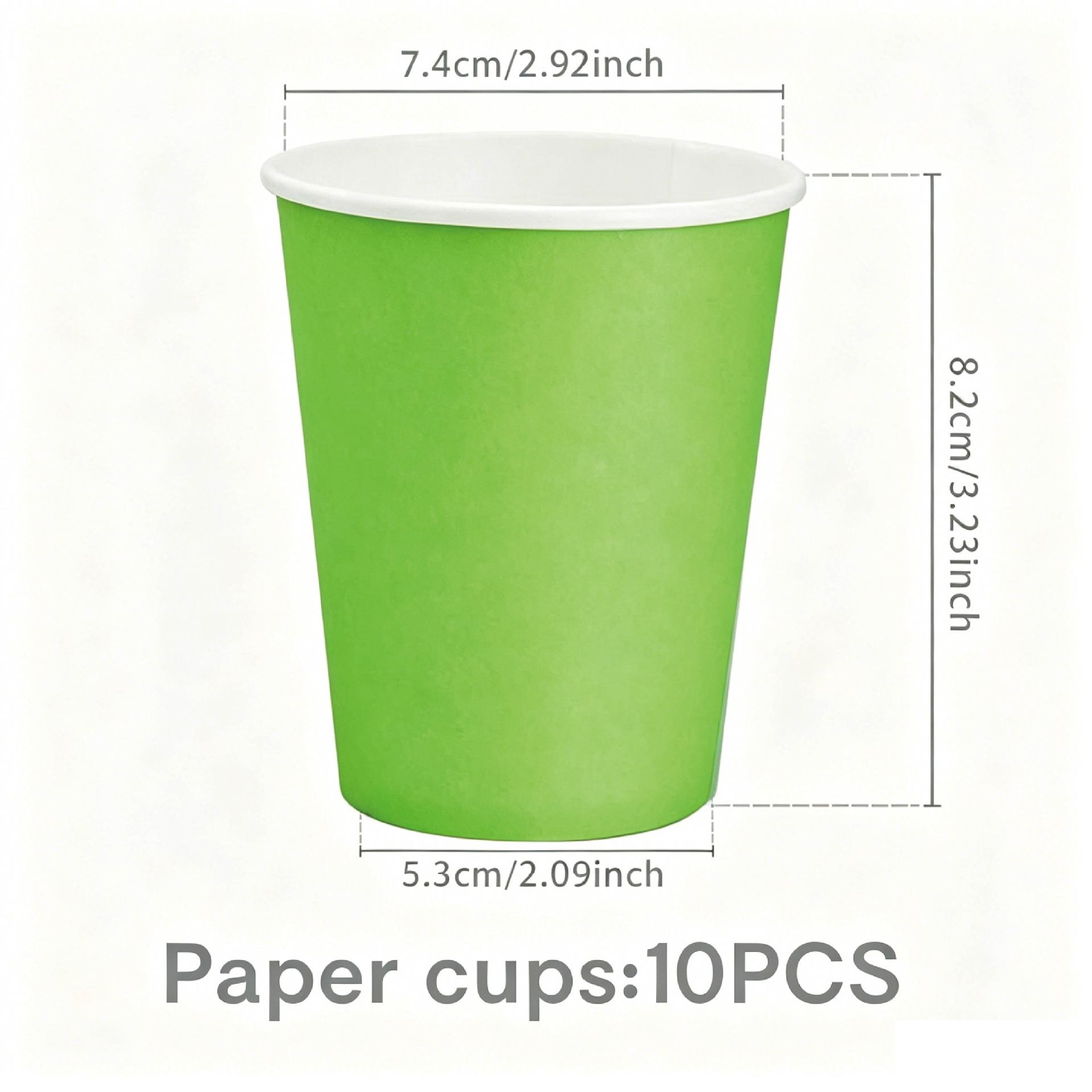 Taza de papel (10 pcs / paquete)