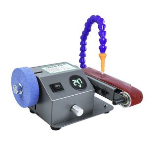 Flowing Water Cooling Knife Sharpener, Fully Automatic Small Electric Water Sanding Belt Machine, Knife Sharpening Artifact, Scissors Sharpening Machine, Others