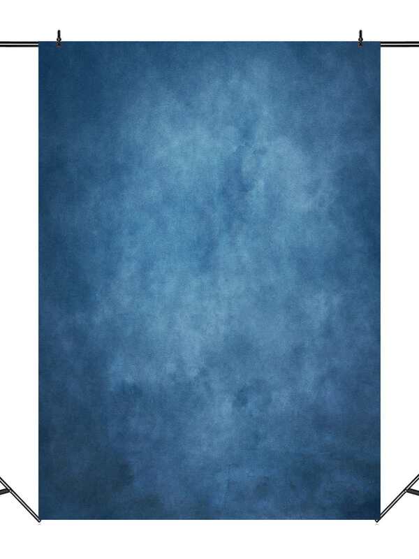 American-Style Id Photo Background Cloth, Photo Canvas, Studio Blue Retro Tie-Dye Style Maillard-Style Photo Cloth