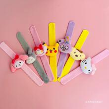 海跃饰品网红可爱卡通三丽欧啪啪手腕带饰品毛绒拍拍圈公仔儿童玩