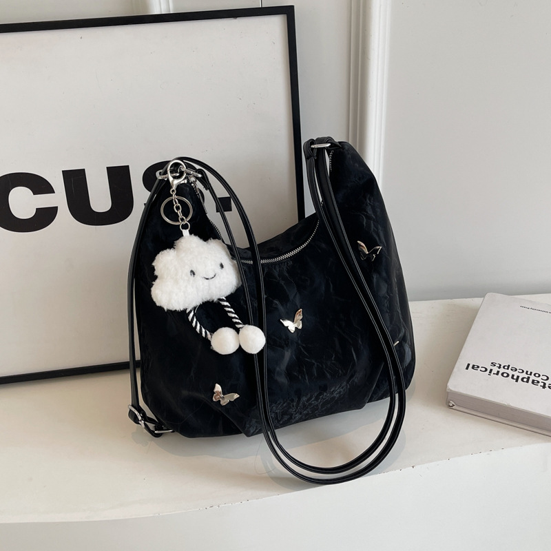 Casual suave bolsa de gran capacidad para mujeres 2026 nueva moda de viaje mochila de hombro multiuso bolso de cubo de hombro