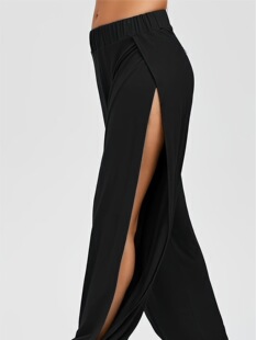 N 66898 High Slit Hippie Harem Yoga Pants �߲���Ƥ����ѝ