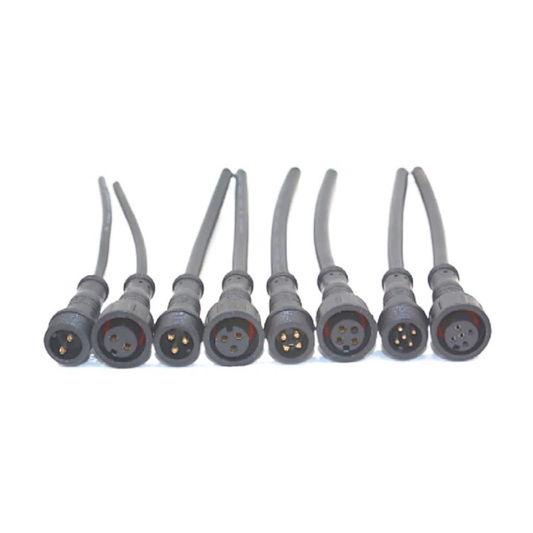 Plant lamp, waterproof plug, power cable solar-powered