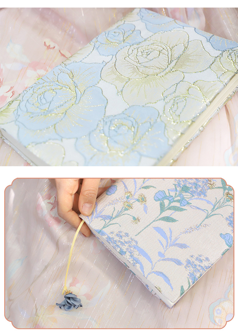 Handmade Fabric Book Cover 2