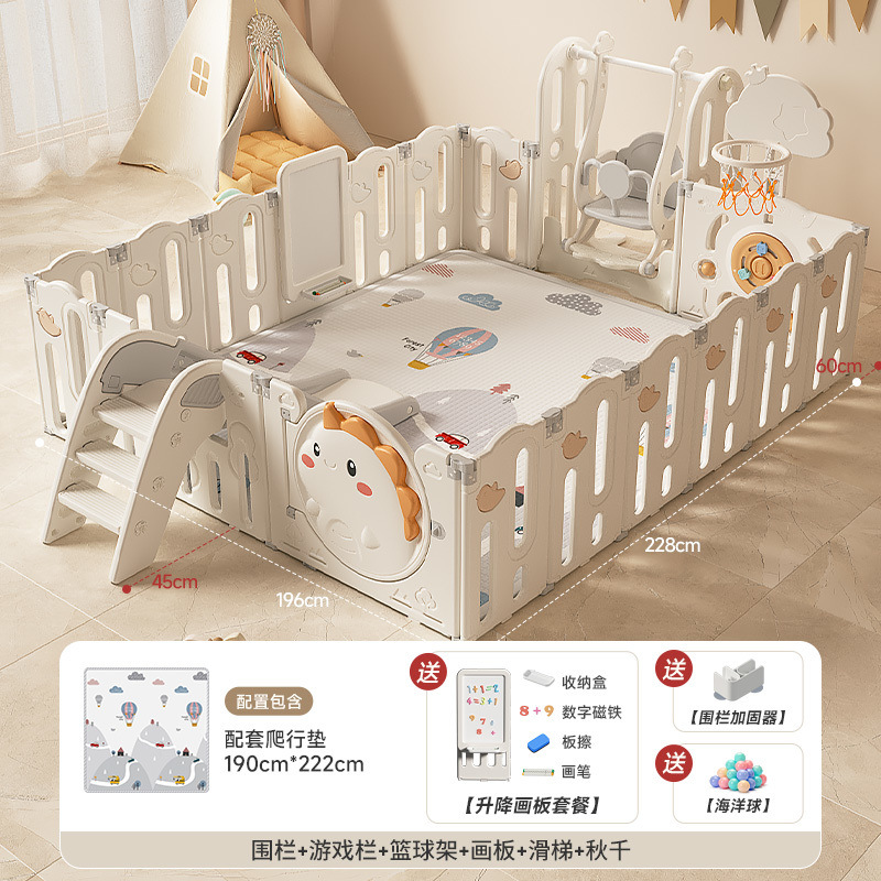 Baby juego valla valla protector de bebés esterilla de rastreo interior niños hogar sala de estar seguridad juguetes para niños pequeños