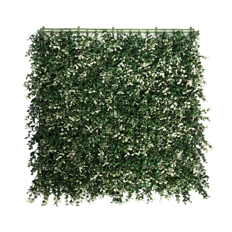 出口仿真植物墙绿植墙彩色尤加利米兰塑料草坪塑料背景花墙面装饰|undefined