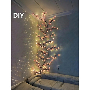 N 48464 Bendable cherry branch light �ɏ����ѻ���֦�b�