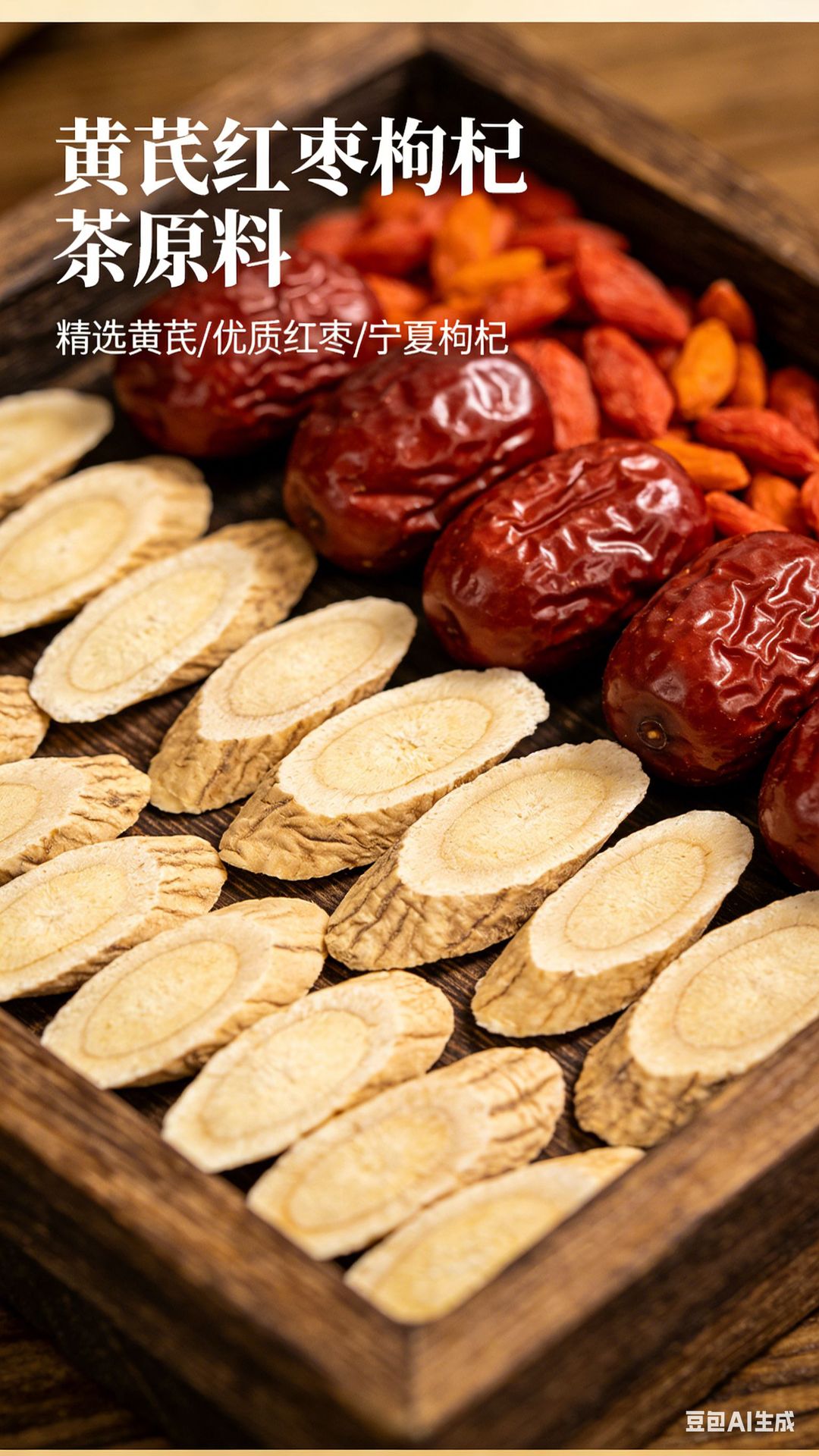 Astragalus Red Date Goji Berry Tea Set 500g Sulfur Free Herbal Blend for Daily Infusions Soups and Congee in use