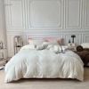Set, demi-season keep warm bedspread, high-end, 4 piece set, increased thickness
