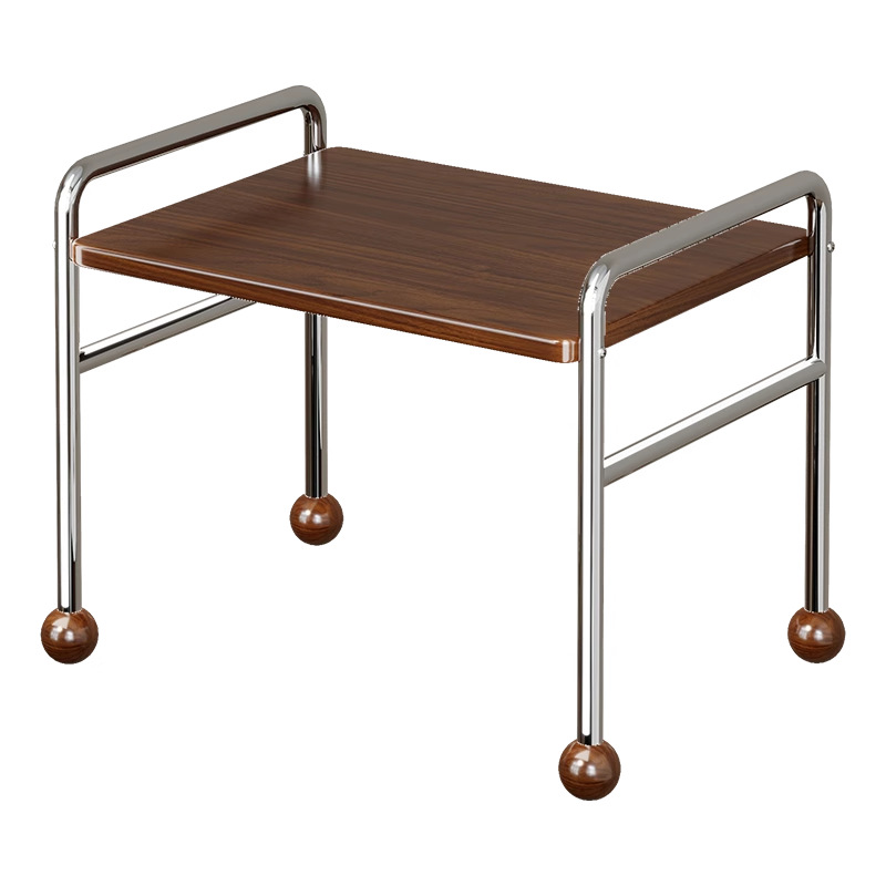 Estante de Cocina para Microondas y Horno de Acero al Carbono y Madera Aglomerada, Extraíble, para Encimera