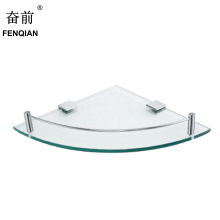 浴室玻璃三角置物架 304不锈钢卫生间收纳单双层托架 A1087热卖