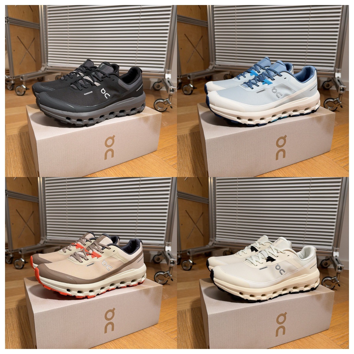 On Running Shoes Cloudvista 2 Waterproof Sports Casual Outdoor Running Shoes for Men and Women Dad Shoes