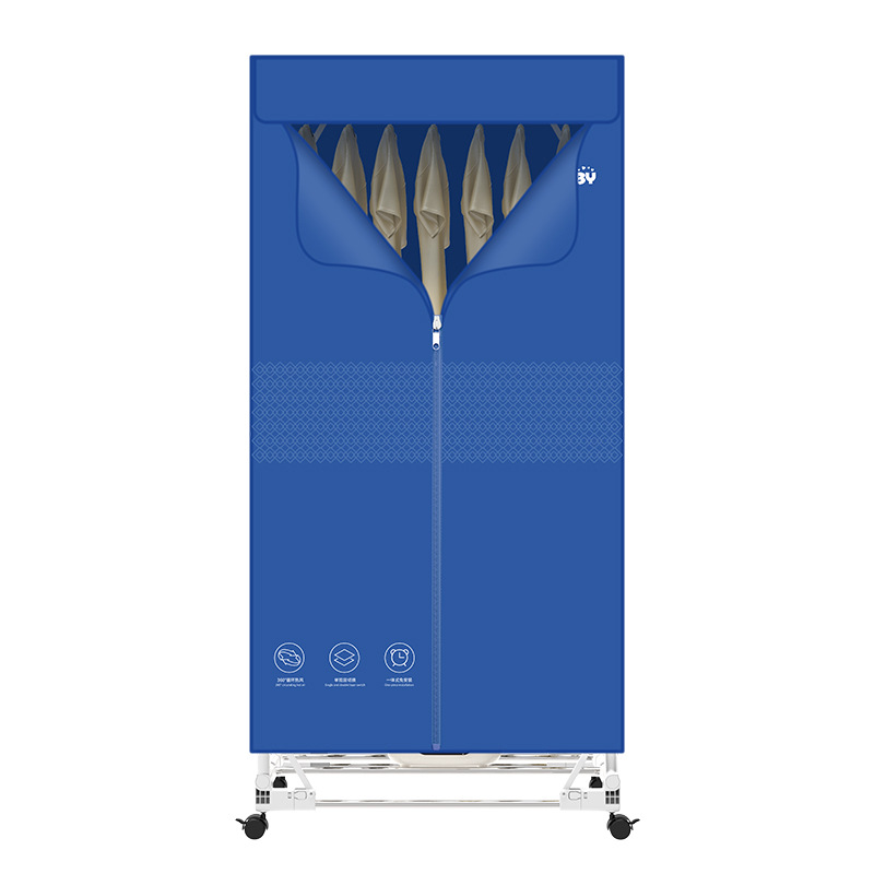 Conwich secador de ropa doméstica dormitorio sin instalación automática secadora de ropa plegable secadora portátil