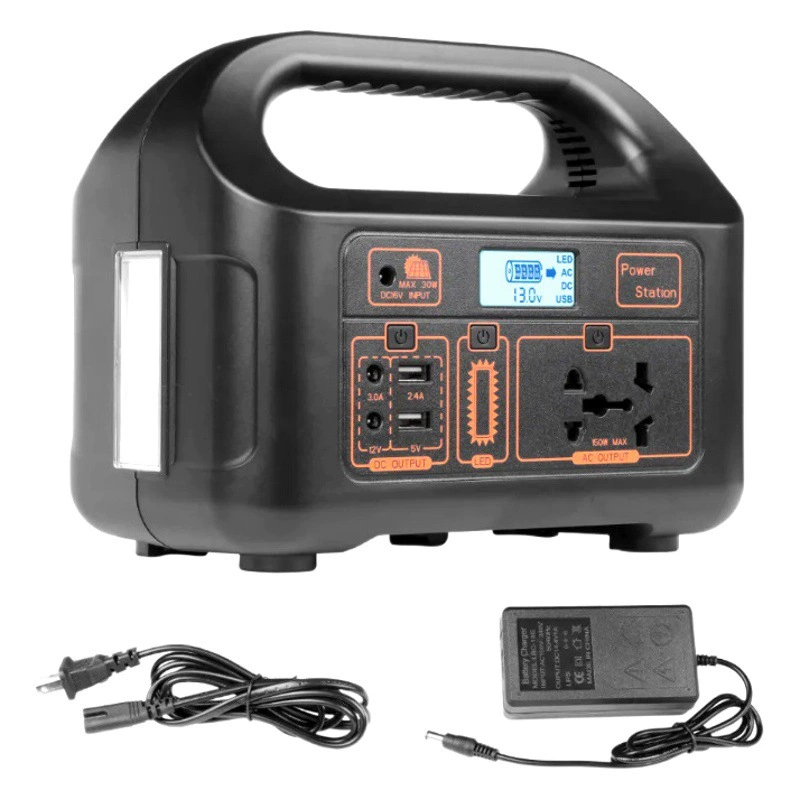 Трансграничная Солнечная 150 Вт для кемпинга хранение энергии дома Открытый Портативный 220 В инвертор 110 В Мобильная мощность