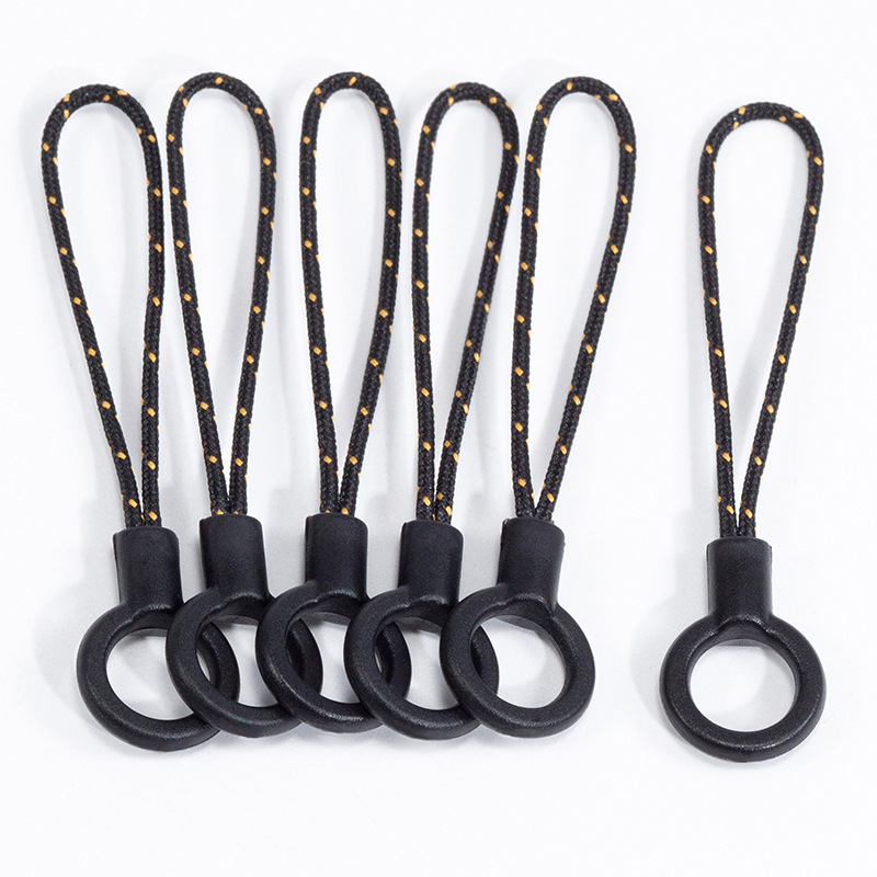 DIY小圆圈手机挂绳配件加粗一体小绳头手机壳U盘饰品挂件配件批发