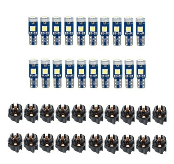 Car highlight T5 3030-3SMD instrument light set 10 20 50 100 pieces AliExpress Amazon