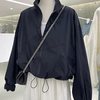 Американский спортивный ветер складка на открытом воздухе куртка весной и осенью тонкий дышащий воротник с длинным рукавом солнцезащитный топ