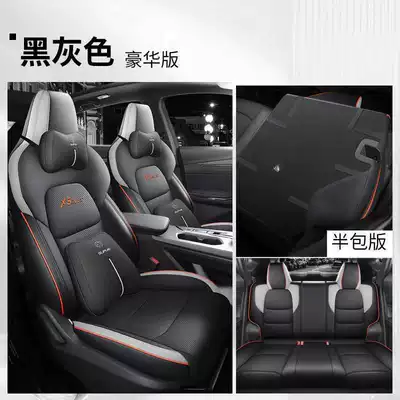 covers, interior modification car seat – Modelə uyğun (Original) oturacaq örtükləri - black-and-gray-luxury-version-rear-seat-half-cover-note-the-model-year