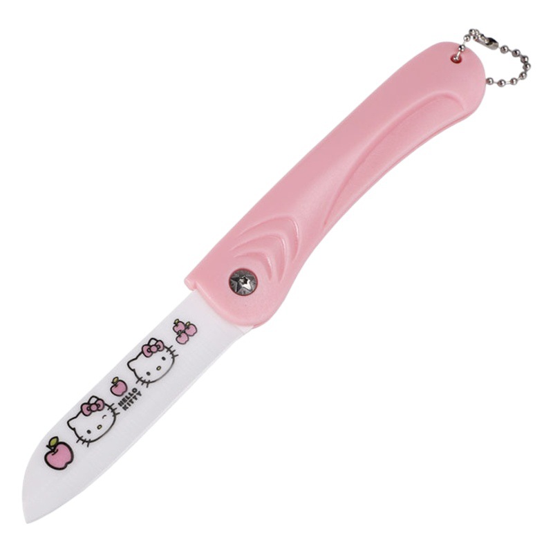 In stock wholesale cross-border e-commerce ceramic knife fruit knife kitchen knife folding knife ceramic folding knife ceramic knife for students