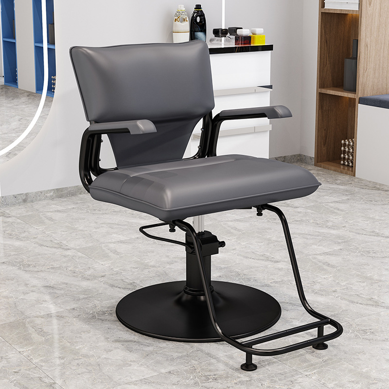 silla de peluquería elevable y giratoria para salón de peluquería especial, silla de peluquería japonesa moderna y simple