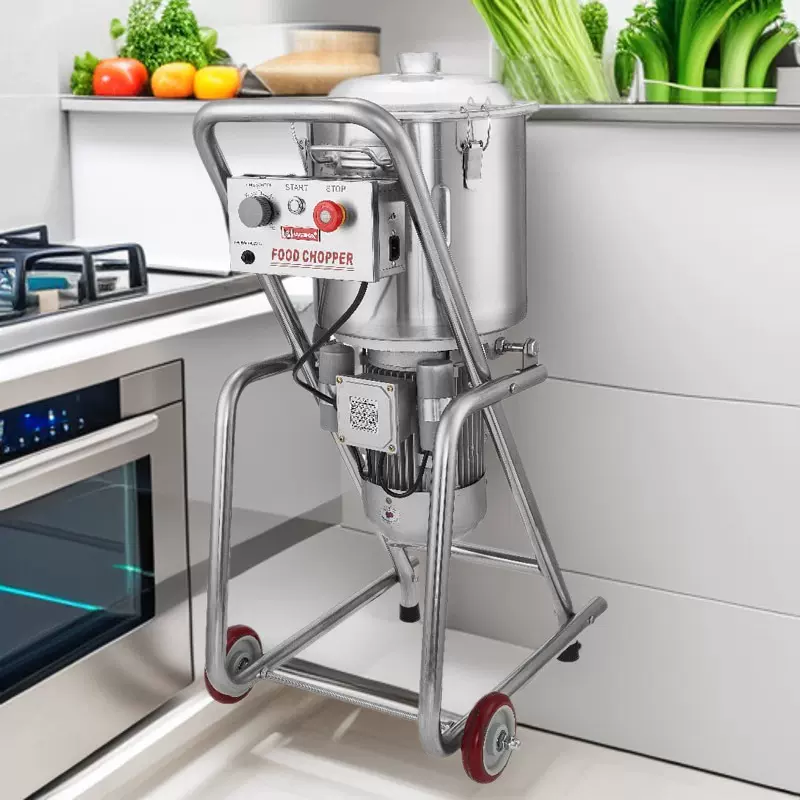 跨境专供商用果蔬水果打浆机肉类切碎机推车款食物切碎机