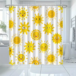 浴帘、浴帐;餐桌布艺;绒毯