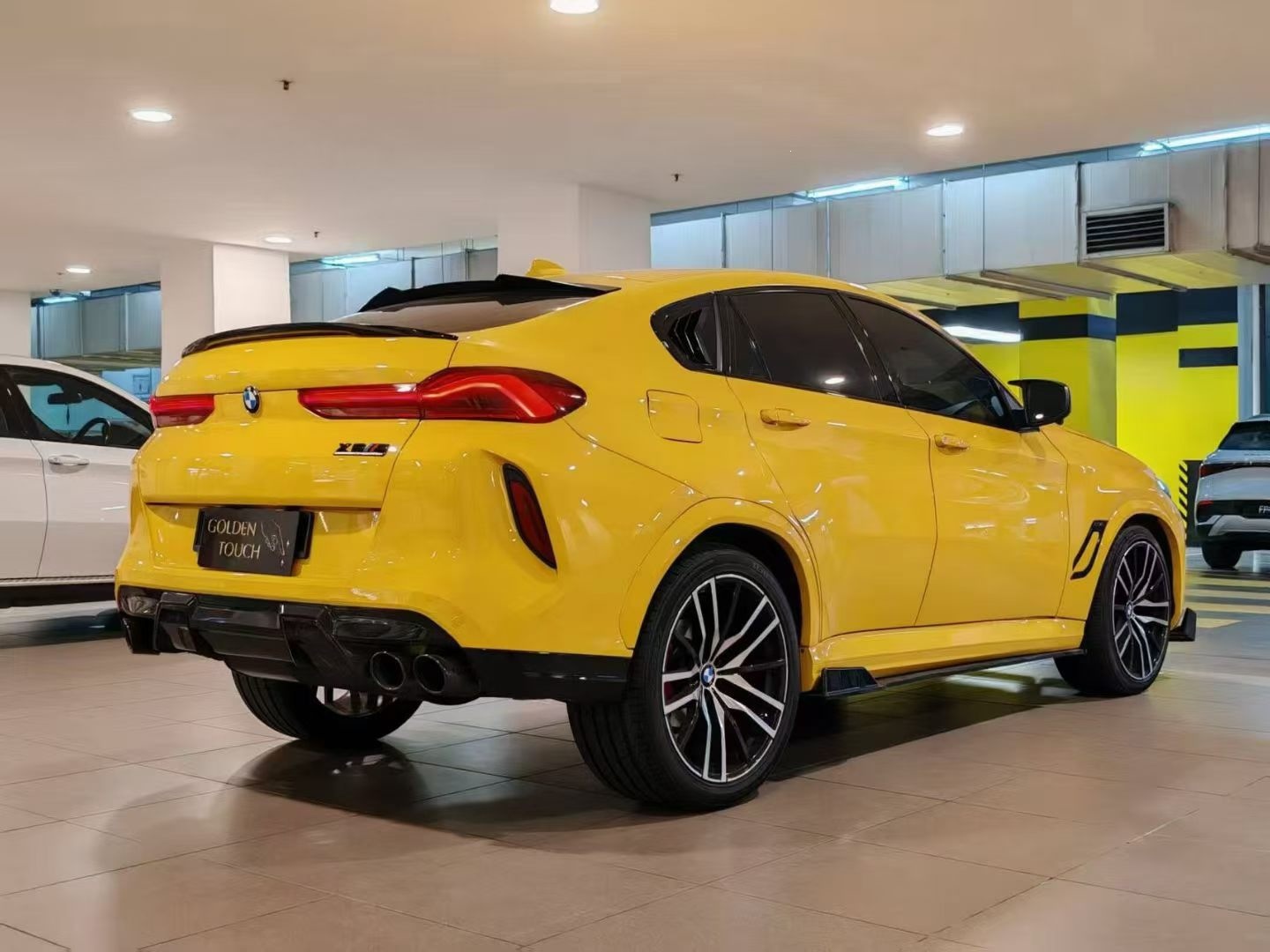 Suitable for 2008-2014 Bmw X6 Old Model to New Model Conversion, E71 to 2024 X6 Mf96 Front and Rear Bumper Body Kit