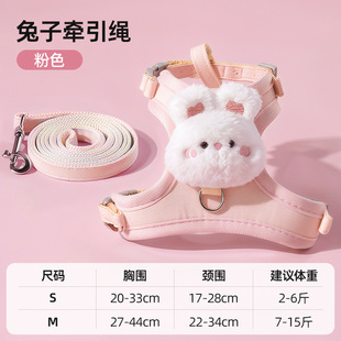 Cat Harness Escape-Proof Leash for Outdoor Use, Small Pet Harness with Adjustable Chain, Popular Pet Accessory
