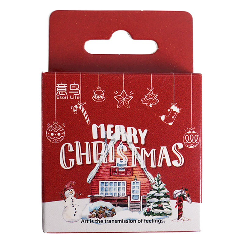 Yi Niao etori в штучной упаковке наклейки счастливое Рождество Ретро праздничное украшение журнал DIY материал наклейки 46 шт.