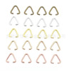 Spot gold KC shallow gold opening triangle buckle metal closed mouth triangle DIY jewelry key accessories