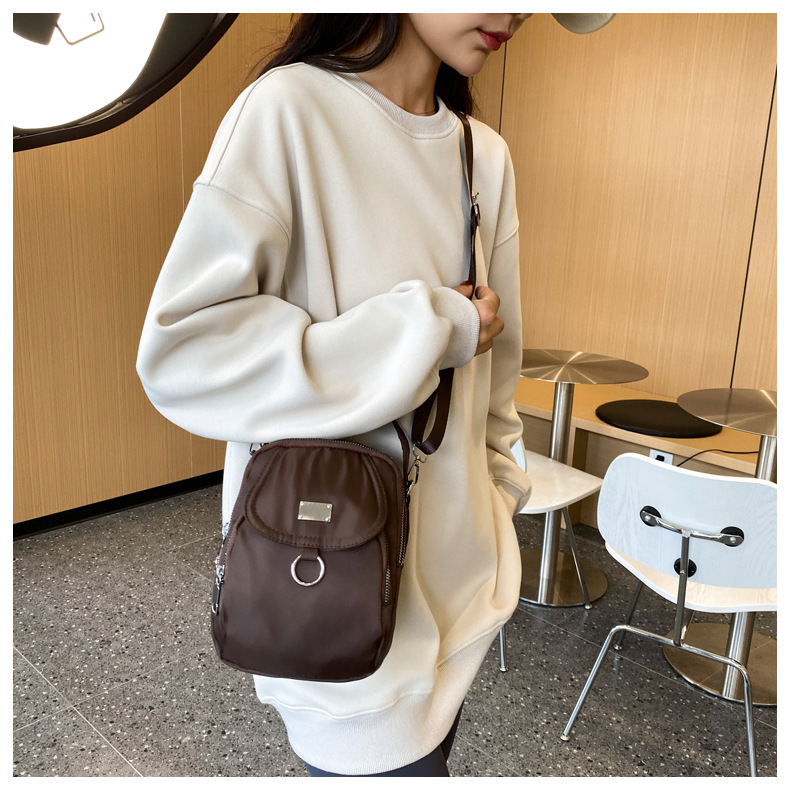 Handytasche Mini Kleine Tasche Neue Kleine Quadratische Tasche Umhängetasche Umhängetasche Mode Frauen Casual Key Zero Brieftasche – Detail 16