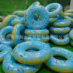 Direct Selling Pvc Inflatable Toy Swimming Donut Water Toy Swimming Ring Adult and Kidsren Swimming Donut