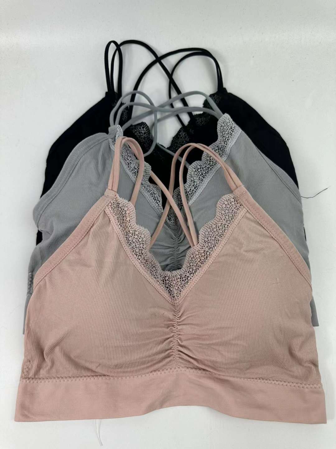 Nueva inconsútil alto elástico belleza de alta calidad las mujeres chaleco inalámbrico yoga sujetador ropa interior deportiva al por mayor image 3