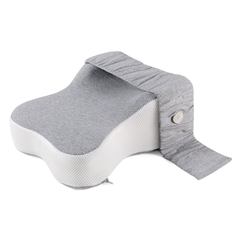 Подушка для колена Подушка для беременных хлопчатобумажная сетка подушка для ног Медленный отскок памяти Хлопок позвоночника зажим подушка для ног боковая подушка для сна боковая подушка