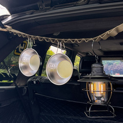 戶外露營帳篷百配掛繩防風晾衣繩燈掛吊掛繩裝飾繩野營加長掛繩