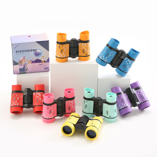 Manufacturer wholesale binoculars4X30 color mixed binoculars toys telescope gift telescope wholesale