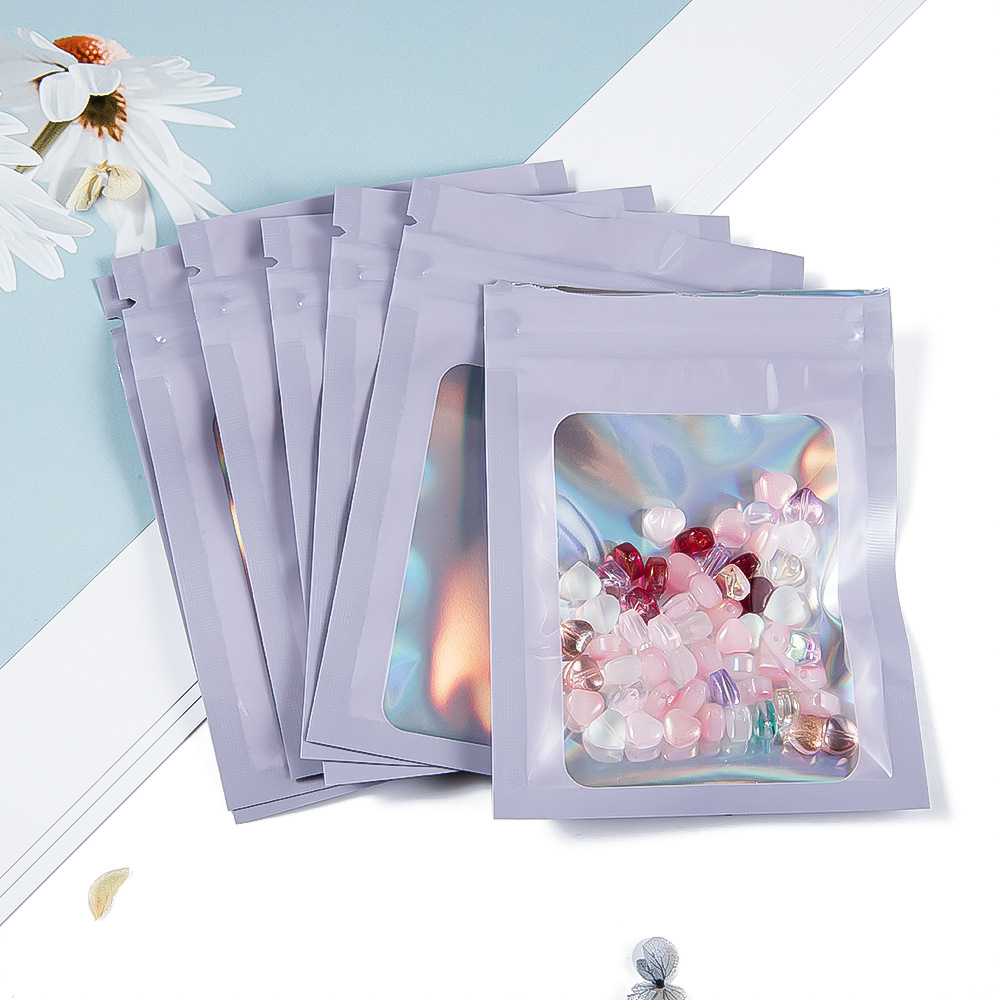 Plastic Material 50 PCS/Package Plastic Simple Style Classic Style Holiday Daily Geometric Jewelry Packaging Bags