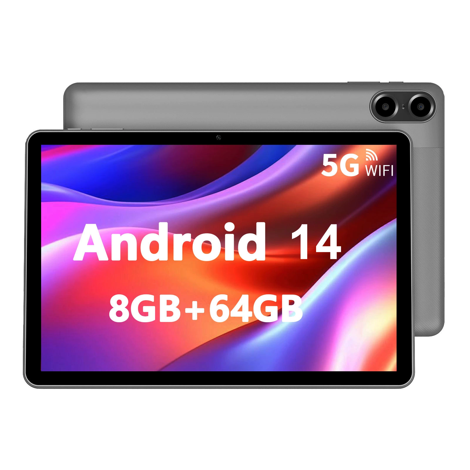 Планшетный ноутбук, 10 см, Android, 8 ГБ, 4G, 64 ГБ