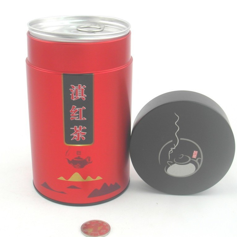 茶叶易拉盖铁罐 金属密气罐包装厂家 茶叶罐铁罐