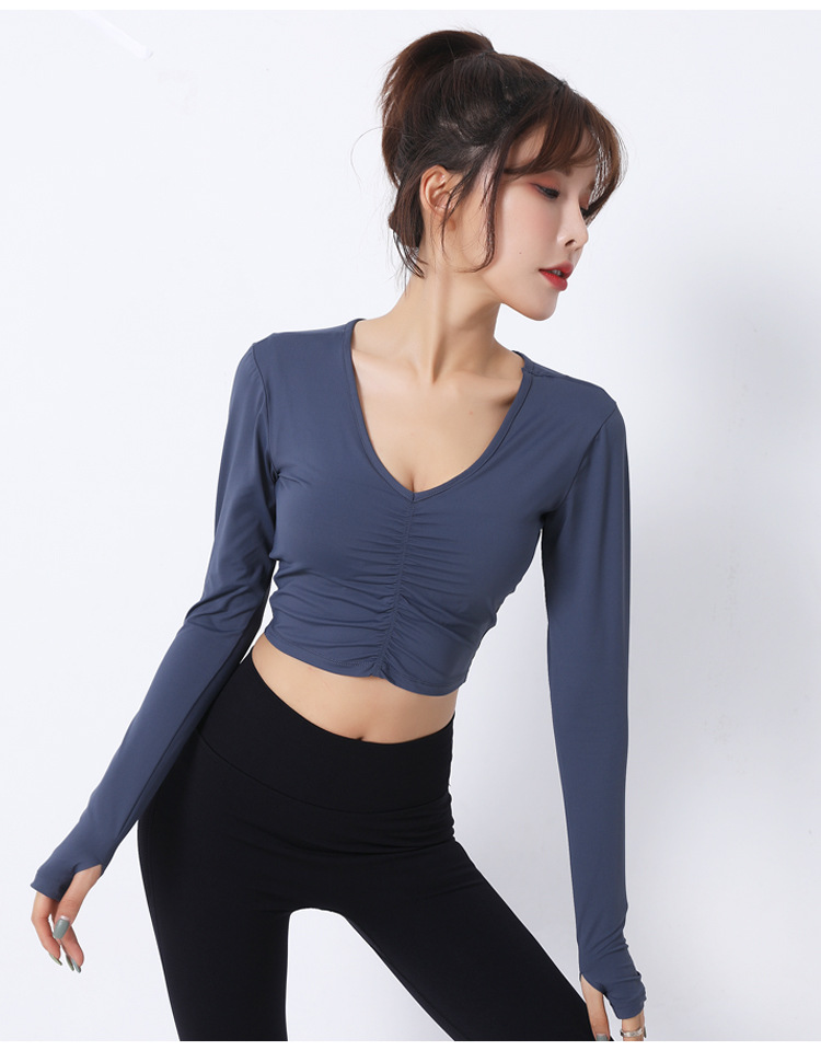 long-sleeved tight-fitting running top NSRMA54208