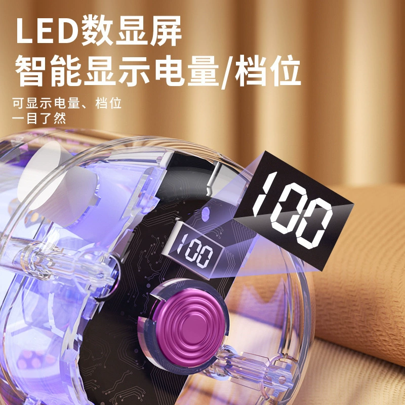 Puffer ball charging, transparent trimmer for home use