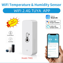 涂鸦无线智能温湿度计家用WIFI室内高精度传感器 长续航感应器