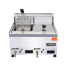 達克斯DUKERS欧款带认证电炸炉商用燃气煤气油炸锅薯条炸鸡...