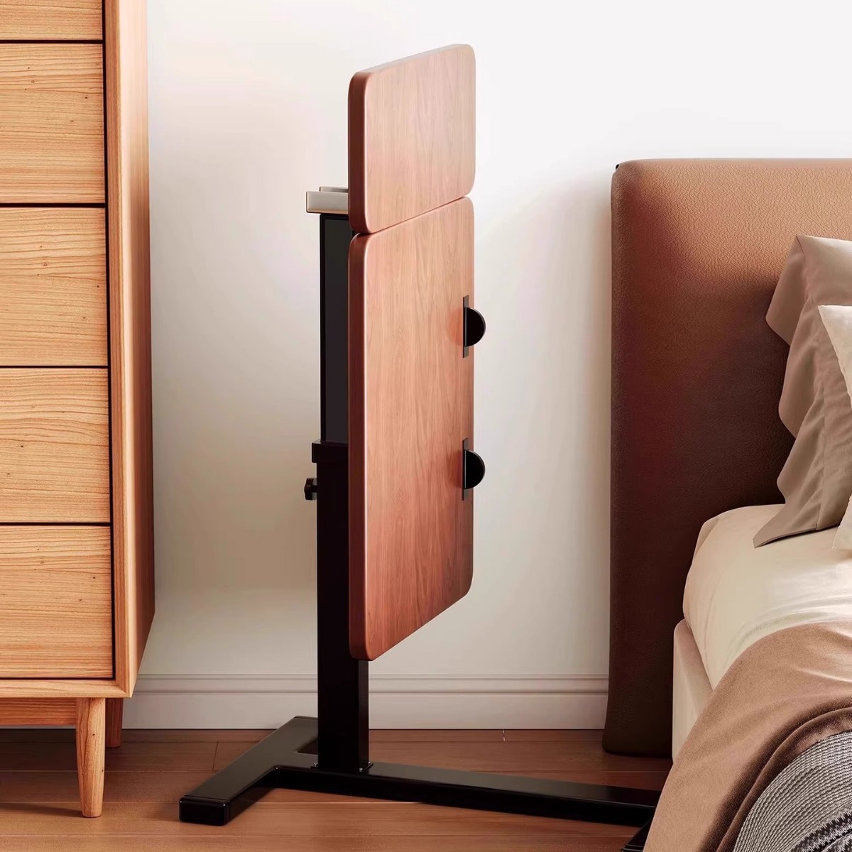Side Table Lifting Mobile Foldable Computer Desk Home Living Room Small Lifting Table Bedside Table Computer Office
