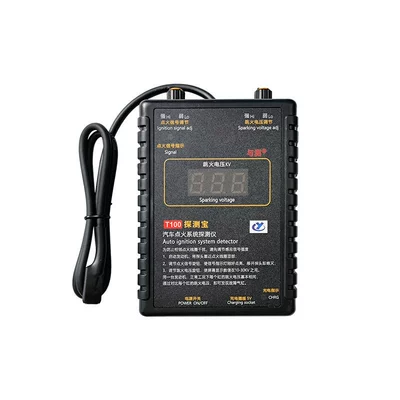 Automotive Ignition System Analysis Detector, Ignition Signal Voltage Detection Device, Ignition Coil Tester T100 (Avtomobil diaqnostika alətləri) - detect-treasure