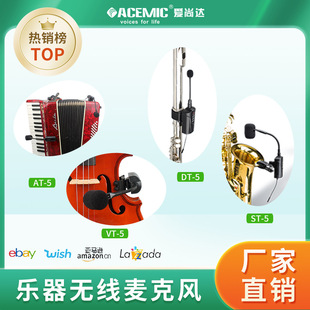 Aishanda Accordion Saxophone Violin Flute Bamboo Flute Dongxiao Pickup Outdoor Performance Pickup Universal